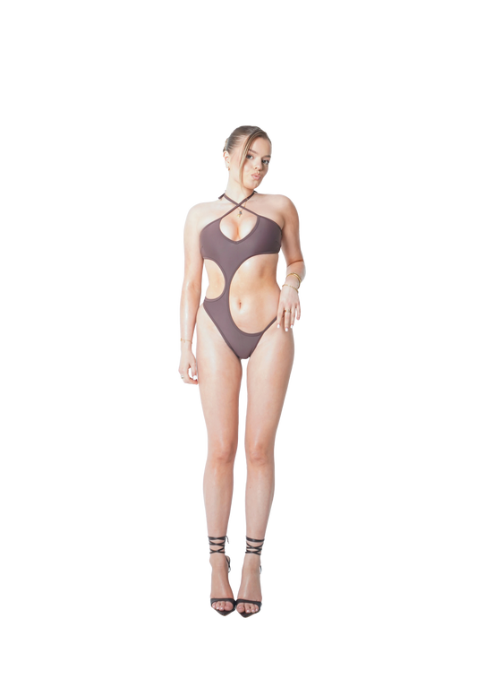 Asymmetrical Suit ~ Cocoa