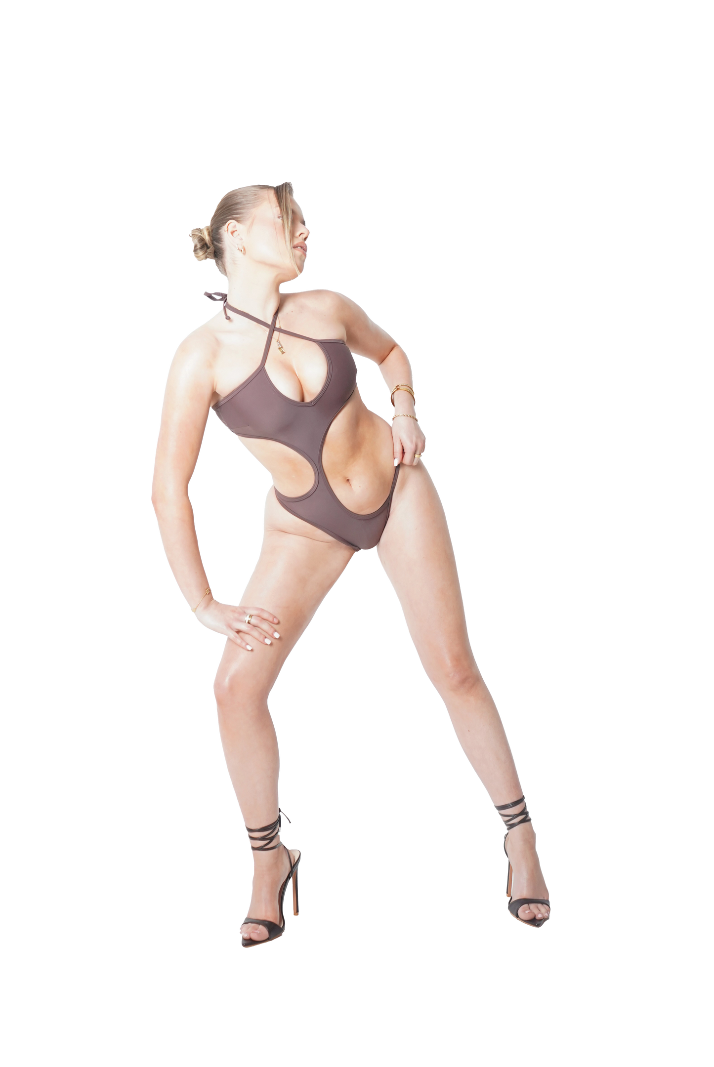 Asymmetrical Suit ~ Cocoa