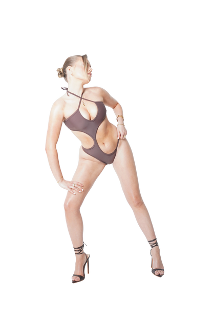 Asymmetrical Suit ~ Cocoa